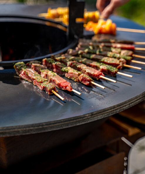 Pare-saucisse pour plancha