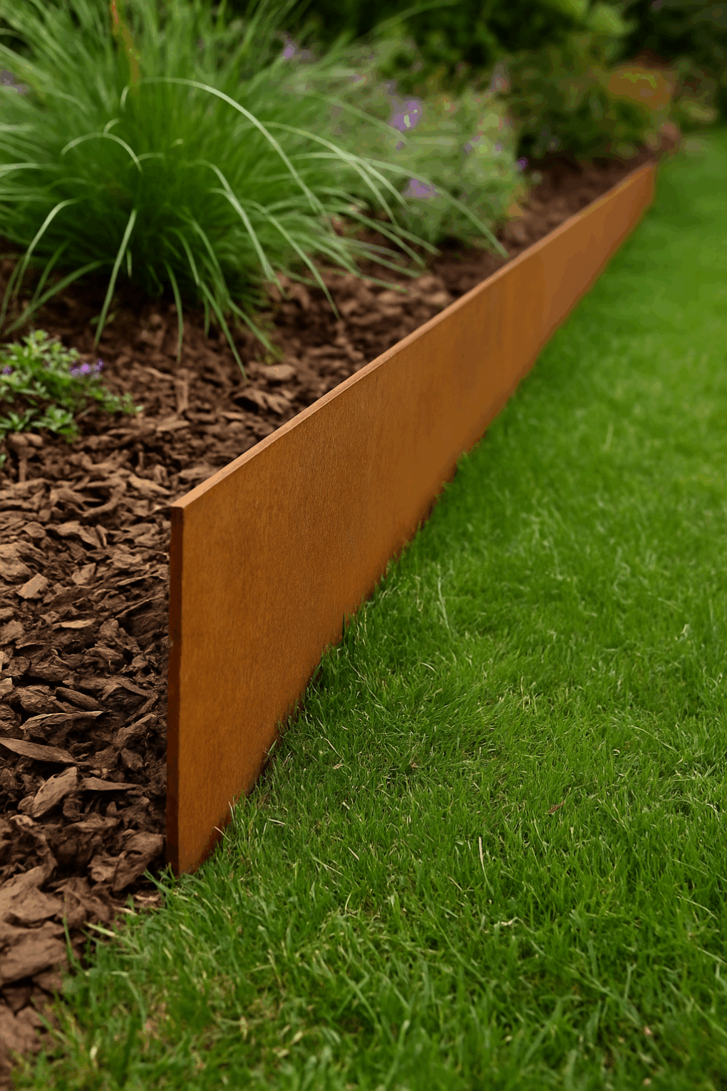 Bordure en Corten